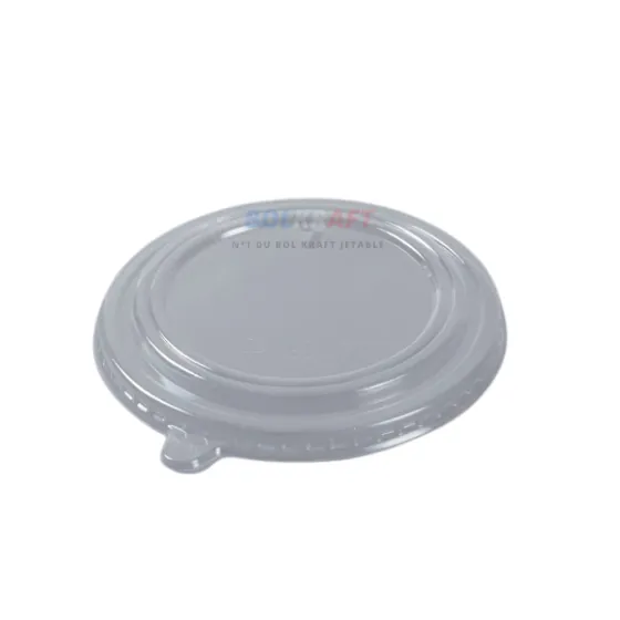 Couvercle froid transparent Ø150 mm pour bol kraft 500, 750 et 1000 ml