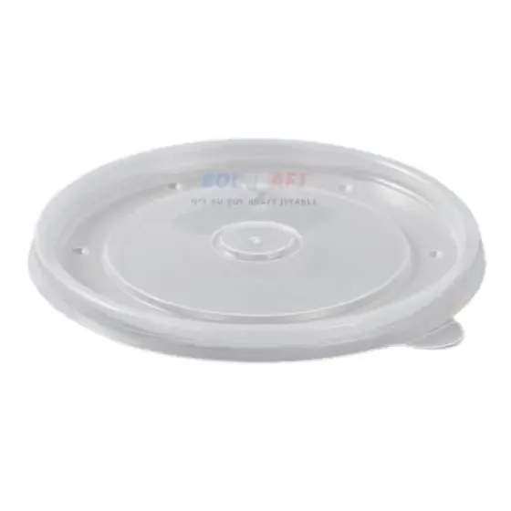 Couvercle PP micro-ondable Ø180 mm pour bol kraft 1300 ml