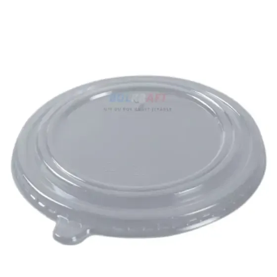 Couvercle froid transparent Ø185 mm pour bol kraft 1300 ml modèle L
