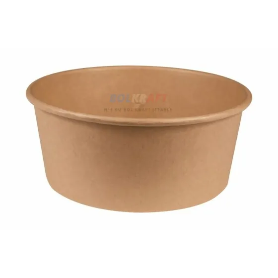 Bol kraft brun 1100 ml